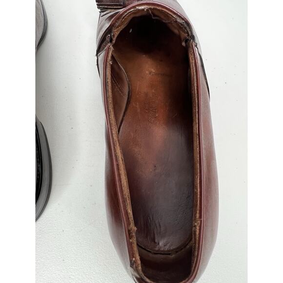 Allen Edmonds Leather Tassel Loafers Dress Shoes Mens 11.5 AA main image 12